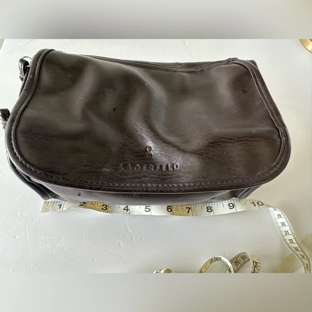 Vintage Lagerfeld ‎ Leather Clutch